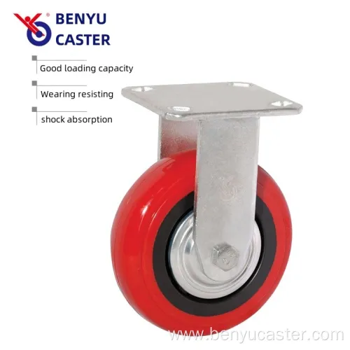 Heavy Duty 4/5/6/8 Inch TPU Caster Wheel